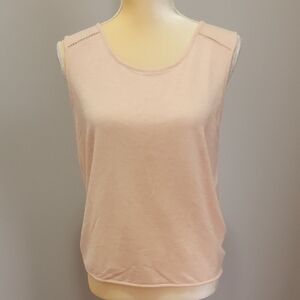 Victoria's Secret Twist Back Tank Top - Creamsicle Heather Sz XS